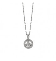 Jewelmi Custom 14k White Gold Diamond Necklace