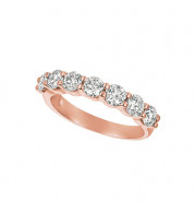 Jewelmi Custom 14k Rose Gold Diamond Ring