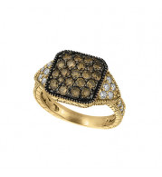 Jewelmi Custom 14k Yellow Gold Diamond Ring