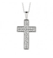 Jewelmi Custom 14k White Gold Diamond Necklace