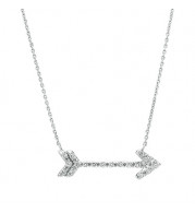 Jewelmi Custom 14k White Gold Diamond Necklace
