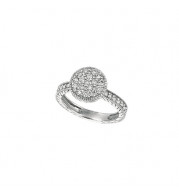 Jewelmi Custom 14k White Gold Diamond Ring