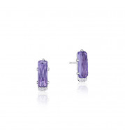 Tacori Sterling Silver Horizon Shine Gemstone Stud Earring - SE24901