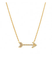 Jewelmi Custom 14k Yellow Gold Diamond Necklace