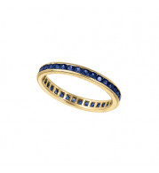 Jewelmi Custom 14k Yellow Gold Sapphire Ring