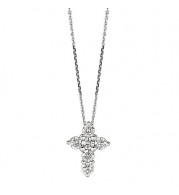 Jewelmi Custom 14k White Gold Diamond Necklace