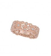 Jewelmi Custom 14k Rose Gold Diamond Ring