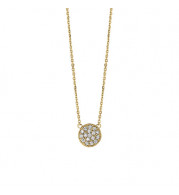 Jewelmi Custom 14k Yellow Gold Diamond Necklace