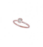 Jewelmi Custom 14k Rose Gold Diamond Ring