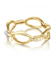 Tacori 18k Yellow Gold The Ivy Lane Diamond Men's Ring - SR203Y