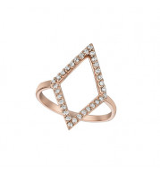 Jewelmi Custom 14k Rose Gold Diamond Ring