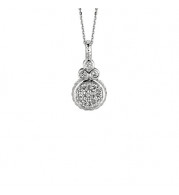 Jewelmi Custom 14k White Gold Diamond Necklace