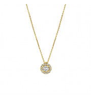 Jewelmi Custom 14k Yellow Gold Diamond Necklace