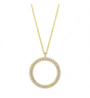 Jewelmi Custom 14k Yellow Gold Diamond Necklace