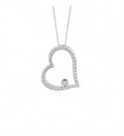 Jewelmi Custom 14k White Gold Diamond Necklace
