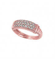 Jewelmi Custom 14k Rose Gold Diamond Ring