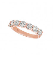 Jewelmi Custom 14k Rose Gold Diamond Ring