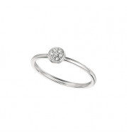 Jewelmi Custom 14k White Gold Diamond Ring