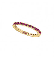Jewelmi Custom 14k Yellow Gold Ruby Ring