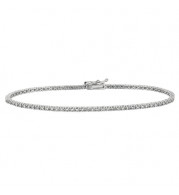 Jewelmi Custom 14k White Gold Diamond Bracelet