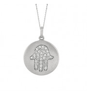 Jewelmi Custom 14k White Gold Diamond Necklace
