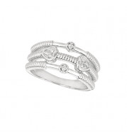 Jewelmi Custom 14k White Gold Diamond Ring