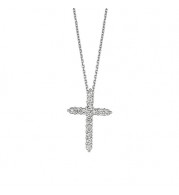 Jewelmi Custom 14k White Gold Diamond Necklace