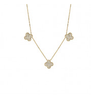 Jewelmi Custom 14k Yellow Gold Diamond Necklace