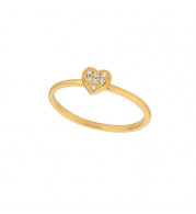 Jewelmi Custom 14k Yellow Gold Diamond Ring