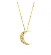 Jewelmi Custom 14k Yellow Gold Diamond Necklace