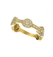 Jewelmi Custom 14k Yellow Gold Diamond Ring