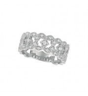 Jewelmi Custom 14k White Gold Diamond Ring
