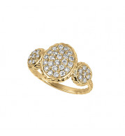 Jewelmi Custom 14k Yellow Gold Diamond Ring