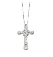 Jewelmi Custom 14k White Gold Diamond Necklace
