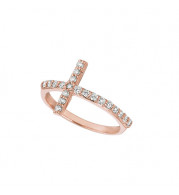 Jewelmi Custom 14k Rose Gold Diamond Ring