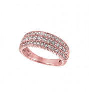 Jewelmi Custom 14k Rose Gold Diamond Ring