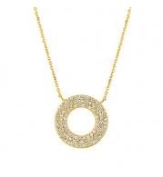 Jewelmi Custom 14k Yellow Gold Diamond Necklace