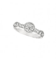 Jewelmi Custom 14k White Gold Diamond Ring