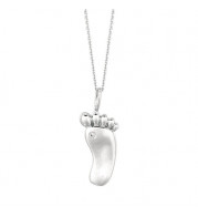 Jewelmi Custom 14k White Gold Diamond Necklace