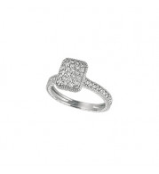 Jewelmi Custom 14k White Gold Diamond Ring