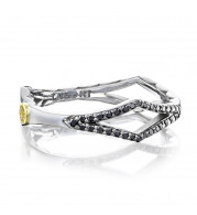 Tacori Sterling Silver The Ivy Lane Diamond and Gemstone Men's Ring - SR20544