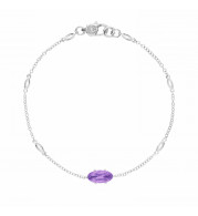 Tacori Sterling Silver Horizon Shine Gemstone Women's Bracelet - SB22401