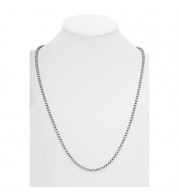 Jewelmi Custom 14k White Gold Diamond Necklace