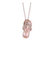 Jewelmi Custom 14k Rose Gold Diamond Necklace