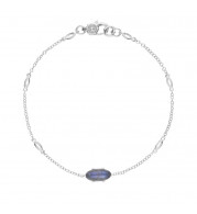 Tacori Sterling Silver Horizon Shine Gemstone Women's Bracelet - SB22446
