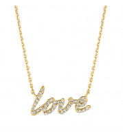 Jewelmi Custom 14k Yellow Gold Diamond Necklace