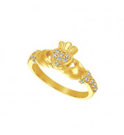 Jewelmi Custom 14k Yellow Gold Diamond Ring