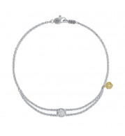 Tacori Sterling Silver Sonoma Mist Diamond Women's Bracelet - SB193