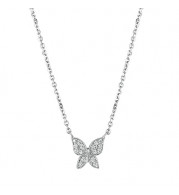 Jewelmi Custom 14k White Gold Diamond Necklace