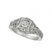 Jewelmi Custom 14k White Gold Diamond Ring